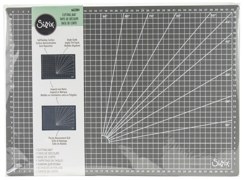 Sizzix Cutting Mat-Imperial And Metric - 663384 - 630454251323