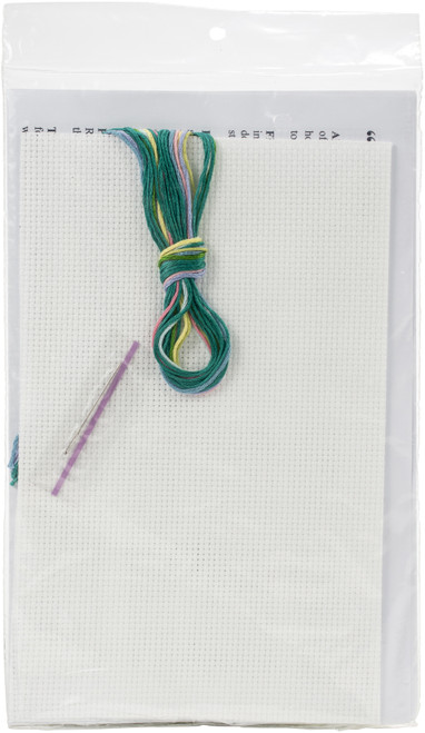 Design Works Counted Cross Stitch Kit 5"X7"-Faith (14 Count) - DW3297 Design Works Counted Cross Stitch Kit 5"X7"-Faith (14 Count) - DW3297