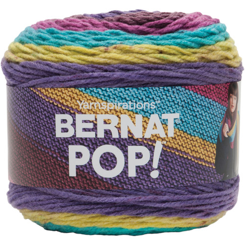 3 Pack Bernat Pop! Yarn-Paisley Pop -164184-84009 - 057355417571