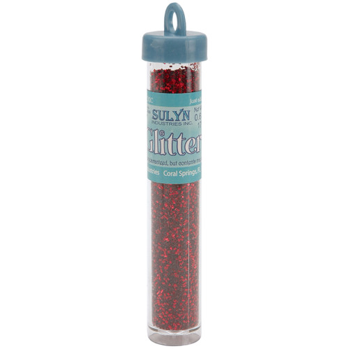 6 Pack - Sulyn Glitter .6oz-Red - SUL5-91 - 717968510914