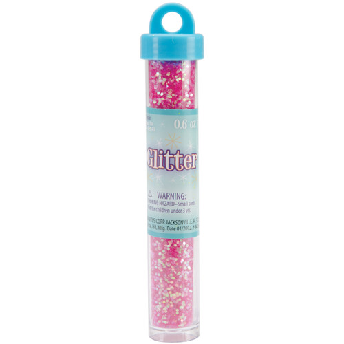 6 Pack - Sulyn Glitter .6oz-Raspberry - SUL5-50843 - 717968508430