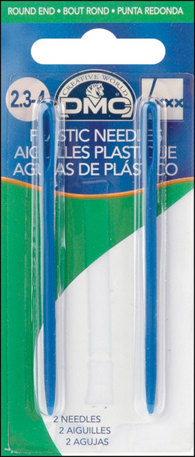 12 Pack - DMC Plastic Hand Needles-2.75" 2/Pkg - 1763 - 077540382804