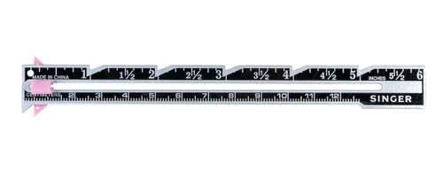 6 Pack - SINGER Sewing Gauge-6" - 00220