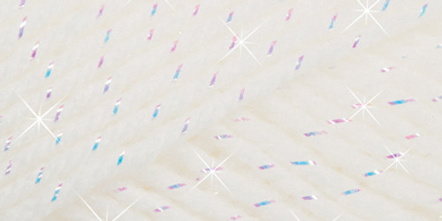 Mary Maxim Baby's Best Yarn-White Sparkle - 444-10 - 84878700505028487870050502