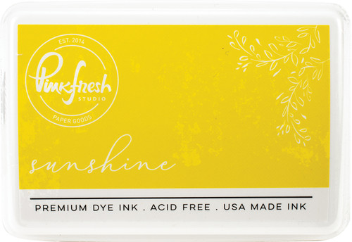 Pinkfresh Studio Premium Dye Ink Pad-Sunshine PFDI-003 - 782150202045