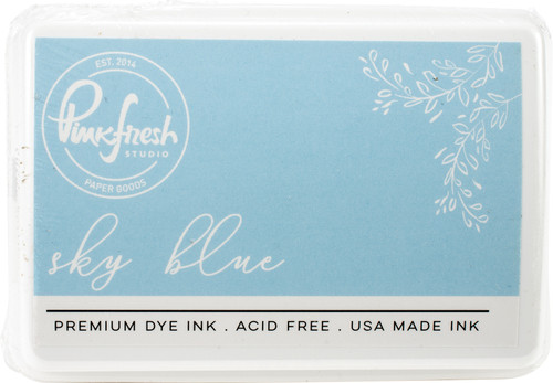 Pinkfresh Studio Premium Dye Ink Pad-Sky Blue PFDI-020 - 782150202212