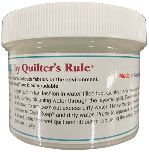 Quilter's Rule Quilt Soap 8ozQS2