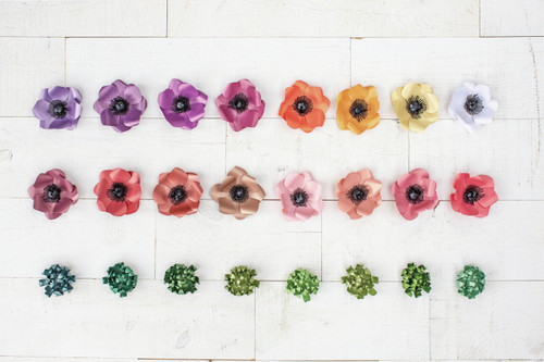 Lia Griffith Frosted Craft Tissue Paper 12"X12" 20/Pkg-Succulent-Greens - PLG41105