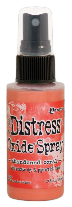 Tim Holtz Distress Oxide Spray 1.9fl oz-Abandoned Coral - TSO-67528 - 789541067528