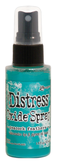 Tim Holtz Distress Oxide Spray 1.9fl oz-Peacock Feathers - TSO-67795 - 789541067795