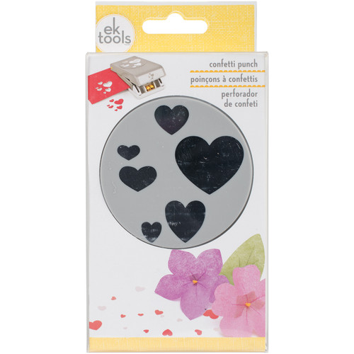 EK Large Punch-Confetti Hearts - E5430281 - 015586951769