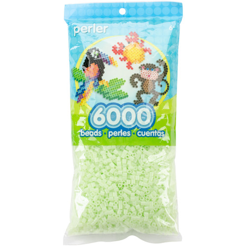 Perler Beads 6,000/Pkg-Glow In The Dark - PBM80-11-11095 - 048533110957