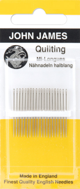 12 Pack - John James Quilting/Betweens Hand Needles-Size 12 12/Pkg - JJ12012 - 783932200280