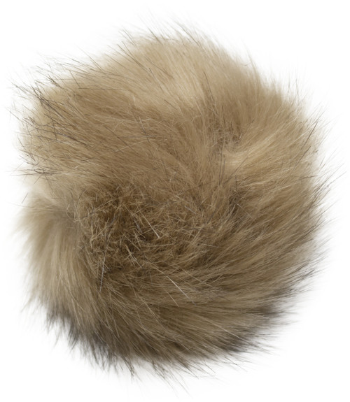 Pepperell Braiding Faux Fur Pom With Loop-Lion Mane FFPALL-24 - 725879847555