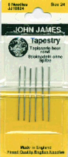 12 Pack - John James Hand Needles-Size 24 6/Pkg - JJ198-24 - 783932200785