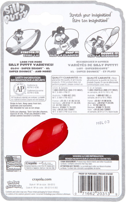 8 Pack Silly Putty-Original 08-0313