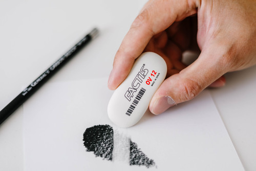 General's Factis Soft Oval Eraser- - OV-12BP