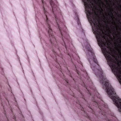 3 Pack - Caron Simply Soft Ombres Yarn-Grape Purple - 294022-22007