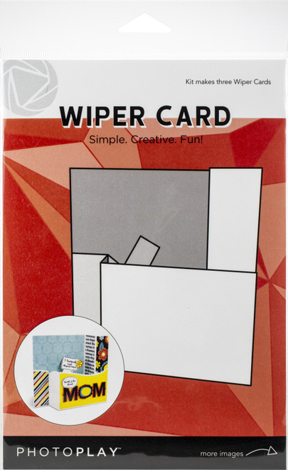 Photoplay Wiper Card 3/Pkg-Makes 3 PPP9459 - 792436594597