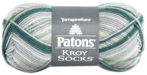 6 Pack Patons Kroy Socks Yarn-Landscape Stripes 243455-55722 - 057355414358