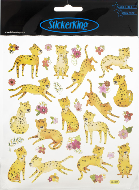 Sticker King Stickers-Cheetahs SK129MC-4312 - 679924431216