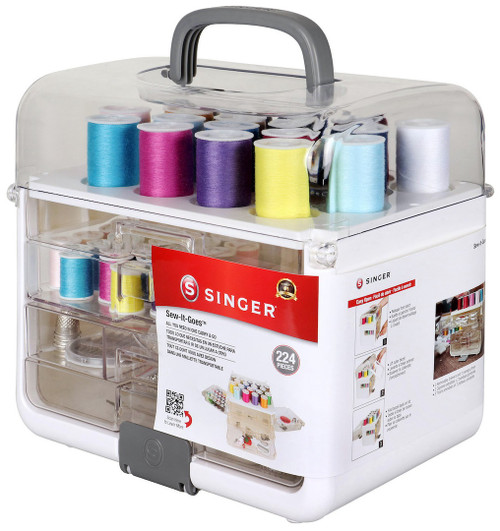 Singer Sew-It-Goes Essentials Sewing Kit-224pcs - 01771