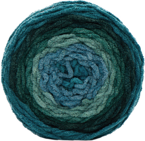 Bernat Blanket Ombre Yarn-Ocean Teal Ombre - 161036-36006