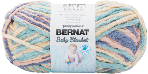 Bernat Baby Blanket Big Ball Yarn-Mini Succulents - 161104-04789 - 057355442788