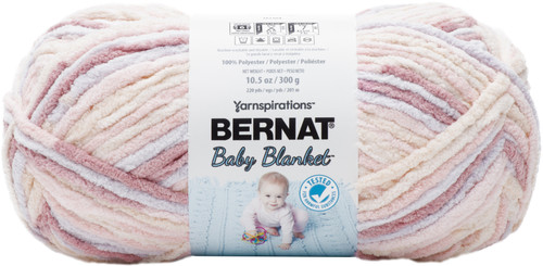 Bernat Baby Blanket Big Ball Yarn-Raspberry Kisses - 161104-04791 - 057355442801