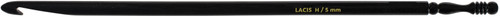 Lacis Ebony Crochet Hook-Size H8/5mm LV24-147