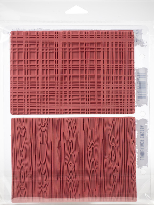 Tim Holtz Cling Stamps 7"X8.5"-Lumberjack - CMS-384 Tim Holtz Cling Stamps 7"X8.5"-Lumberjack - CMS-384