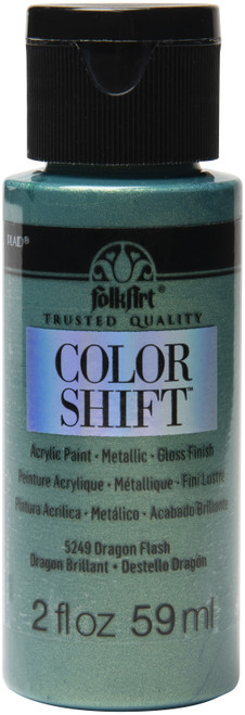 FolkArt Color Shift Paint 2oz-Dragon Flash - FACS2-5249 - 028995052491