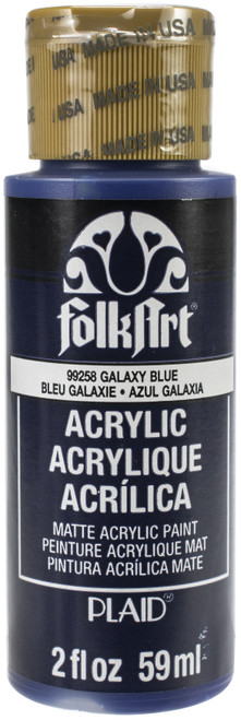 FolkArt Acrylic Paint 2oz-Galaxy Blue - FA-99258