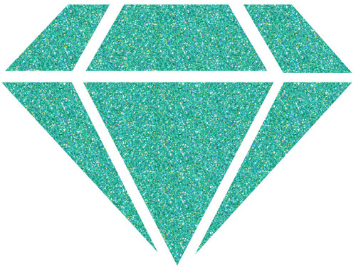 IZINK Diamond 24 Carats Glitter Paint 80ml-Turquoise IZINK803-80328