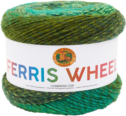 Lion Brand Ferris Wheel Yarn-Evergreen 217-603 - 023032028842