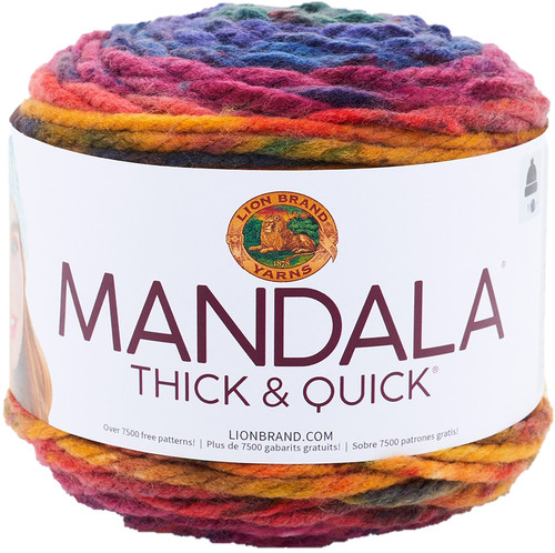 Lion Brand Mandala Thick & Quick Yarn-Turbine 528-208 - 023032028224