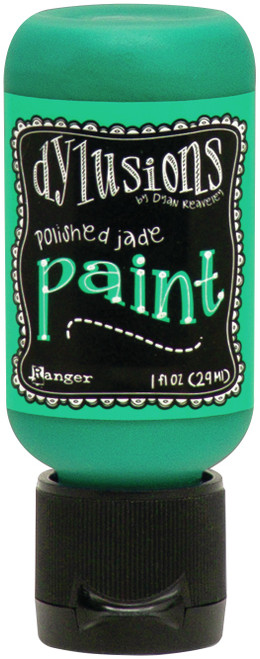 Dylusions Acrylic Paint 1oz-Polished Jade DYQ-70603 - 789541070603