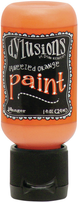 Dylusions Acrylic Paint 1oz-Squeezed Orange - DYQ-70658 - 789541070658
