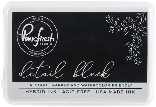 Pinkfresh Studio Hybrid Ink Pad-Detail Black PFHI049 - 782150202502