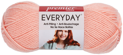 Premier Anti-Pilling Everyday Worsted Yarn-Soft Peach DN100-55 - 847652055831