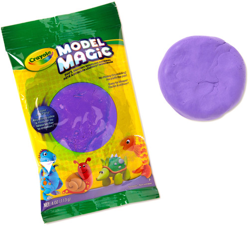 3 Pack - Crayola Model Magic 4oz-Purple - 57-4440