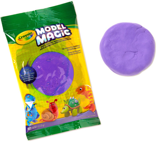 3 Pack Crayola Model Magic 4oz-Purple 57-4440