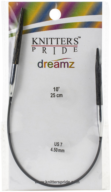 Knitter's Pride-Dreamz Fixed Circular Needles 10"-Size 7/4.5mm KP200170 - 8904086291586