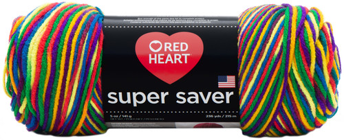 3 Pack - Red Heart Super Saver Yarn-Mexicana - E300B-950 - 073650887611