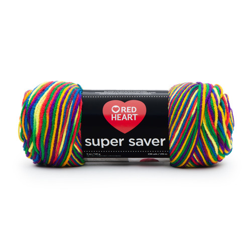 3 Pack - Red Heart Super Saver Yarn-Mexicana - E300B-950 - 073650887611