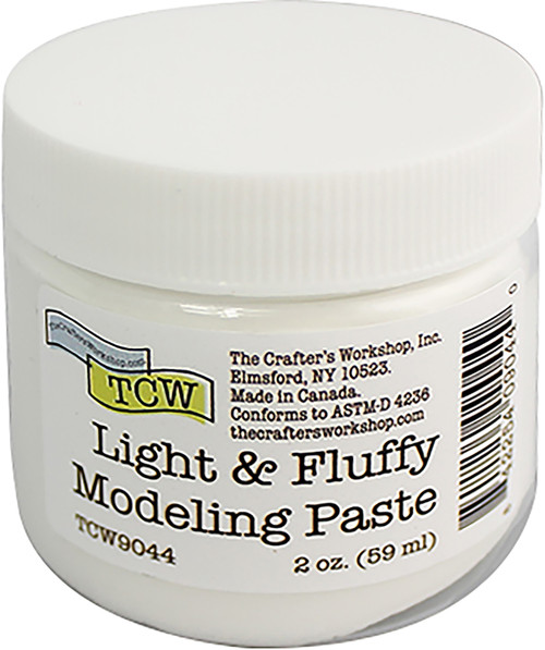 TCW9004 Light and Fluffy Modeling Paste – TCW Stencils