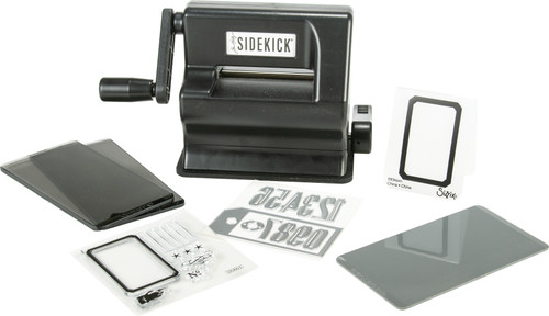 Sizzix Sidekick Starter Kit Featuring Tim Holtz-Black - 664175 Sizzix Sidekick Starter Kit Featuring Tim Holtz-Black - 664175