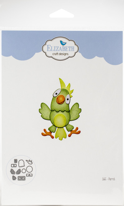 Elizabeth Craft Metal Die-Parrot EC1665 - 810003531162