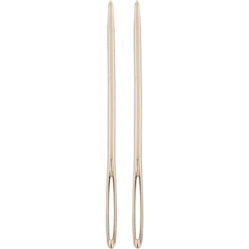 Boye Steel Yarn Needles-Size 16 2/Pkg - 7506