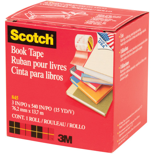 Scotch Book Tape Boxed-3"X15yd 14667-3M